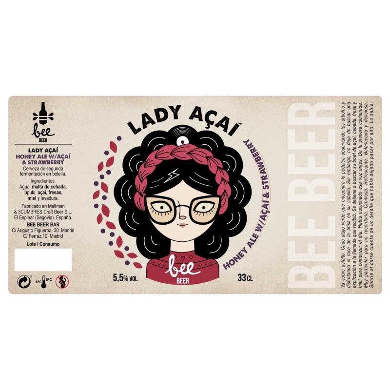 Lady Açaí Honey Ale 33cl - Beer Sapiens