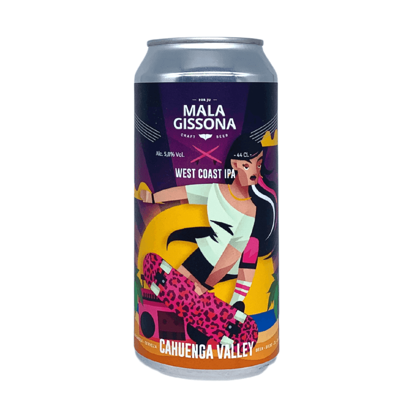Mala Gissona Cahuenga Valley West Coast IPA 44cl - Beer Sapiens