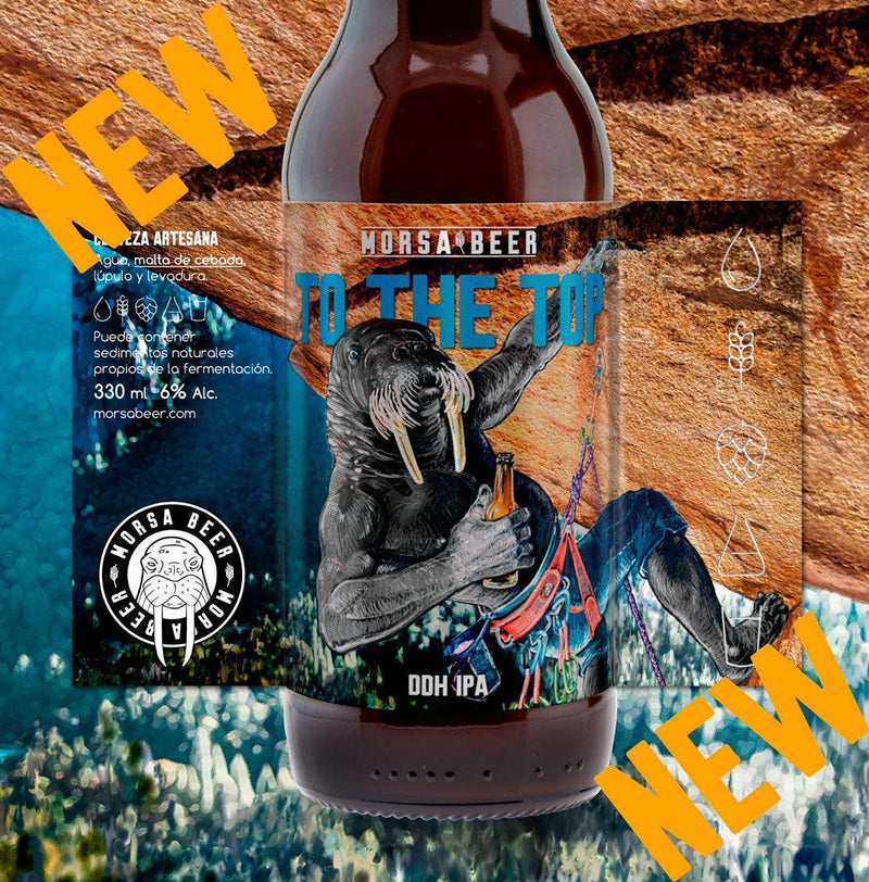 Morsa Beer To The Top DDH IPA 33cl - Beer Sapiens