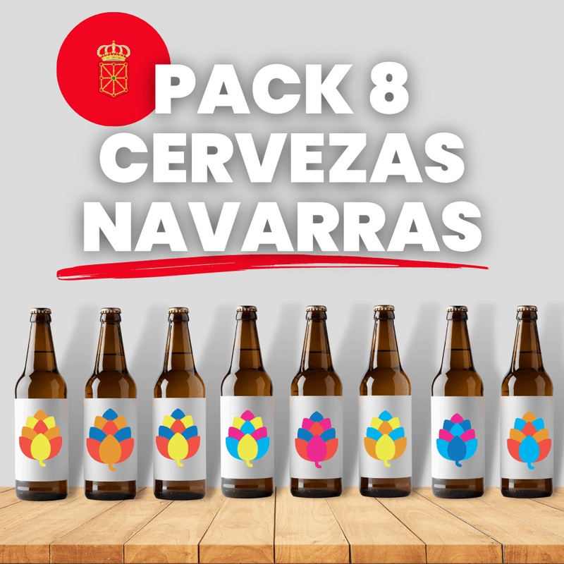 Pack 8 Cervezas Artesanas de Navarra - Beer Sapiens