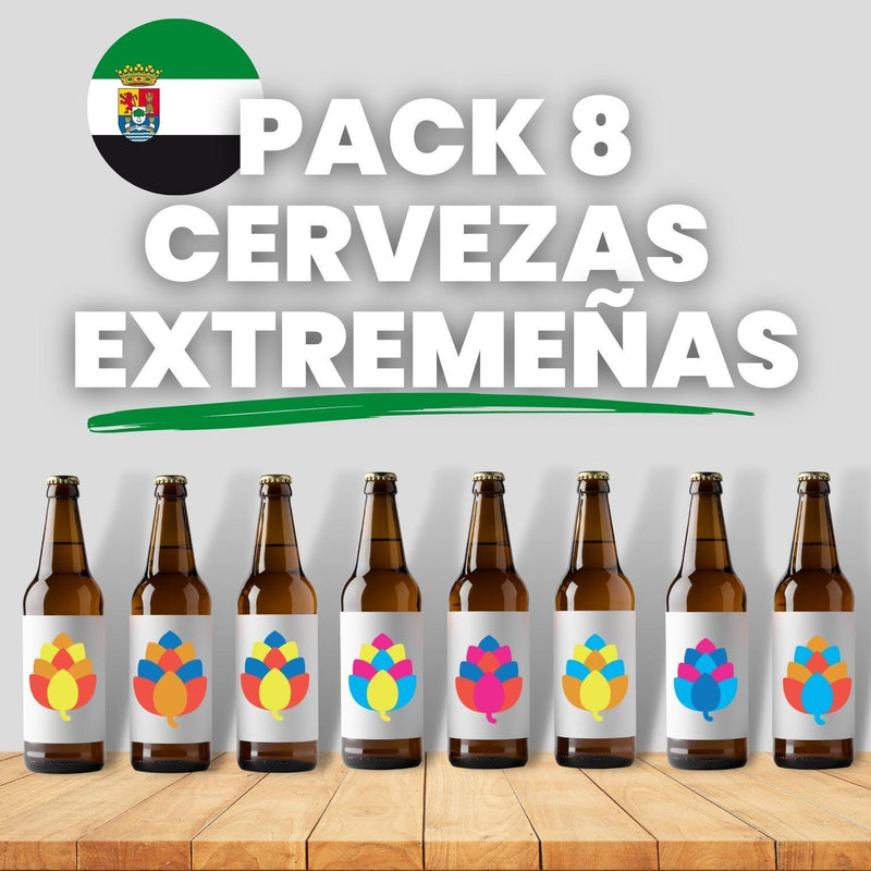Pack 8 Cervezas Artesanas Extremeñas - Beer Sapiens
