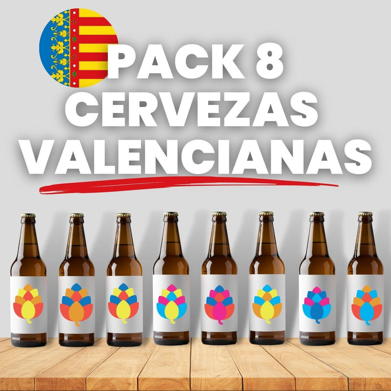 Pack 8 Cervezas Artesanas Valencianas - Beer Sapiens