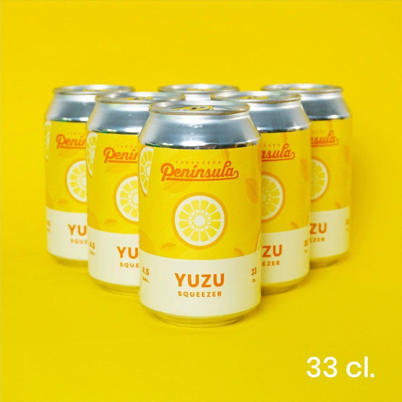 Península Yuzu Squeezer Lager 33cl - Beer Sapiens