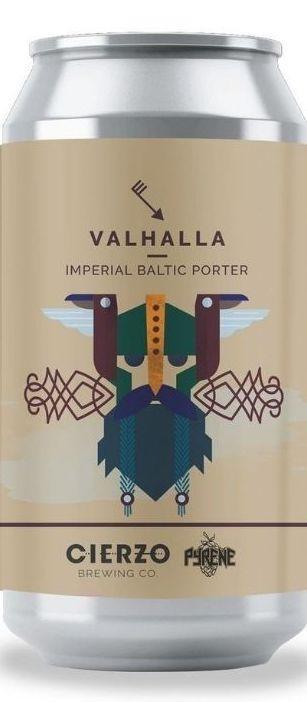 Pyrene y Cierzo Valhalla Imperial Baltic Porter 33cl - Beer Sapiens