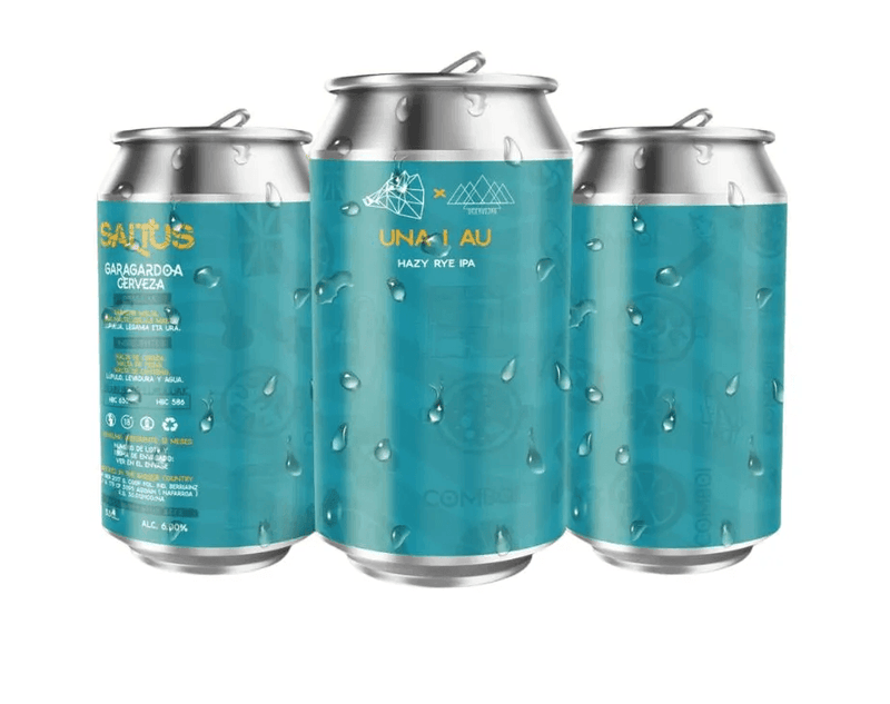 Saltus Una i Au Hazy Rye IPA 33cl - Beer Sapiens