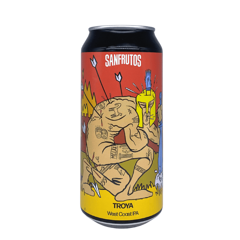 SanFrutos Troya DH West Coast IPA 44cl - Beer Sapiens