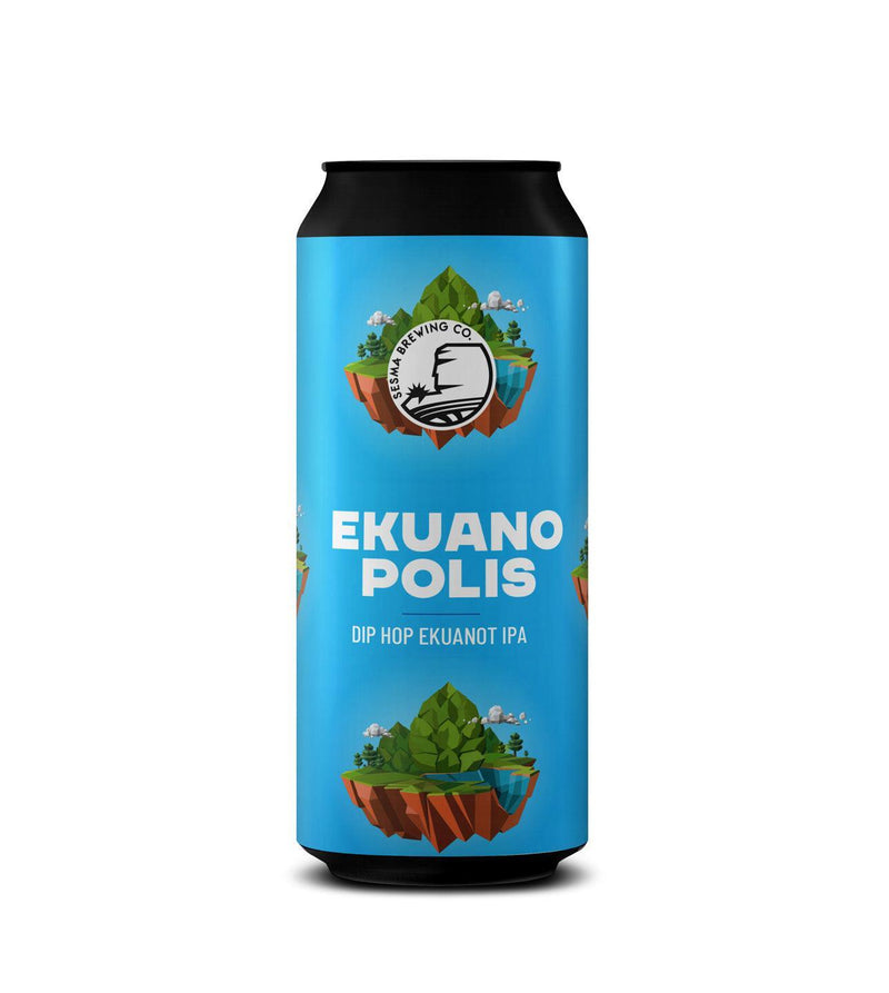Sesma Brewing Ekuanopolis Dip Hop Ekuanot IPA 44cl - Beer Sapiens