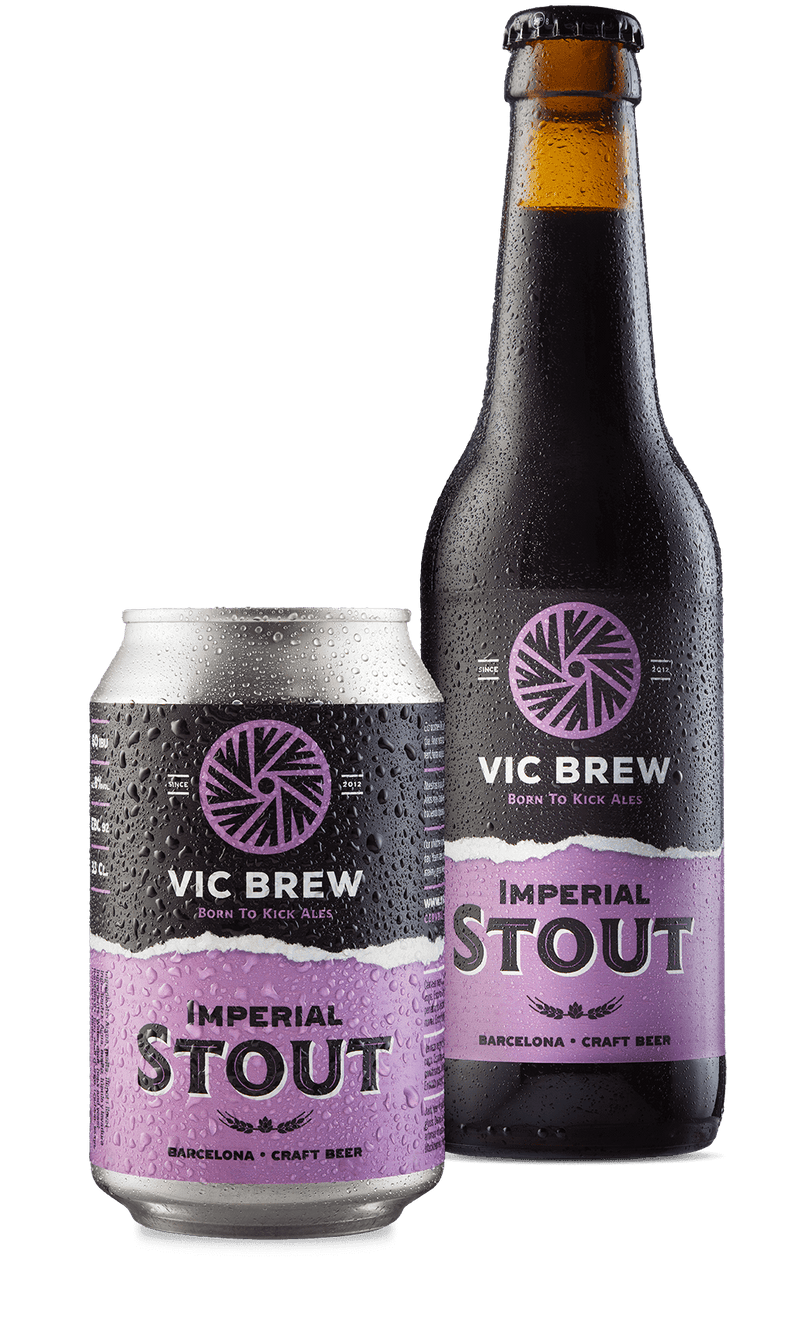 Vic Brew Imperial Stout botella de 33cl - Beer Sapiens