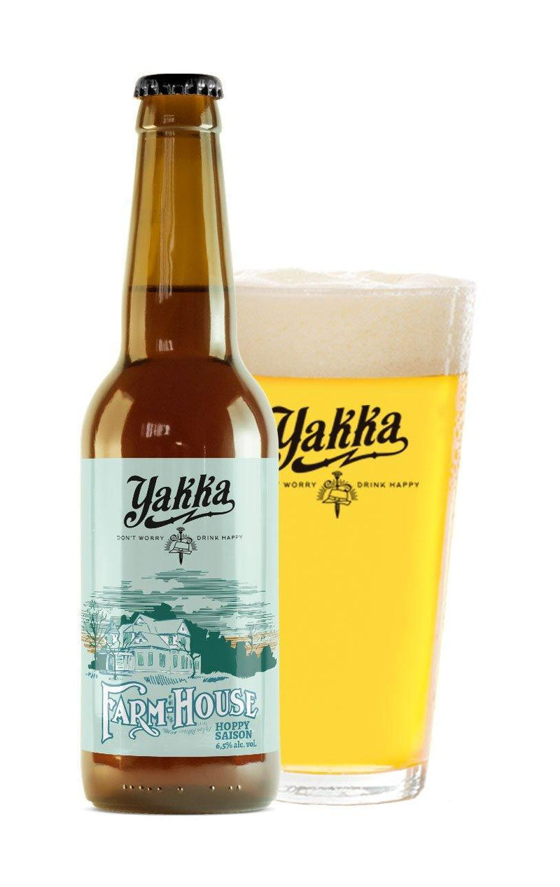 Yakka Farm House Hoppy Saison 33cl - Beer Sapiens