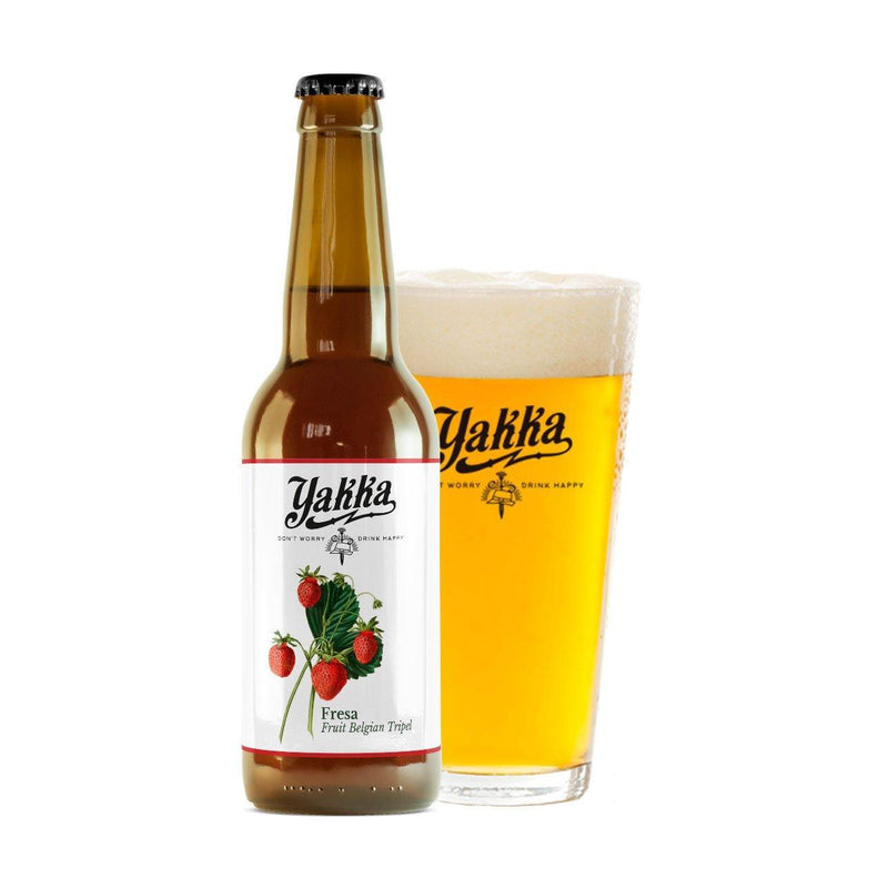Yakka Fresa Fruit Belgian Tripel 33cl - Beer Sapiens