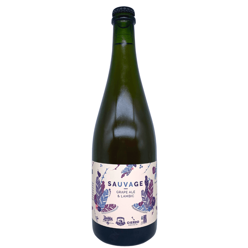 Yakka Sauvage con Cierzo, Oud Beersel & Homo Sibaris Lambic Grape Ale 75cl - Beer Sapiens