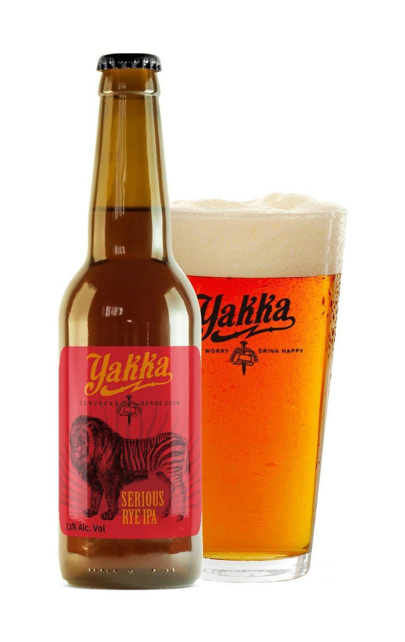 Yakka Serious Rye IPA 33cl - Beer Sapiens